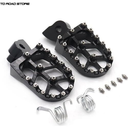 Motorcycle Footrest Footpeg Foot Pegs For Yamaha YZ 65 85 125 250 125X 250X 250FX 450FX WR 250F 450F YZF WRF 250 450 2001 - 2019