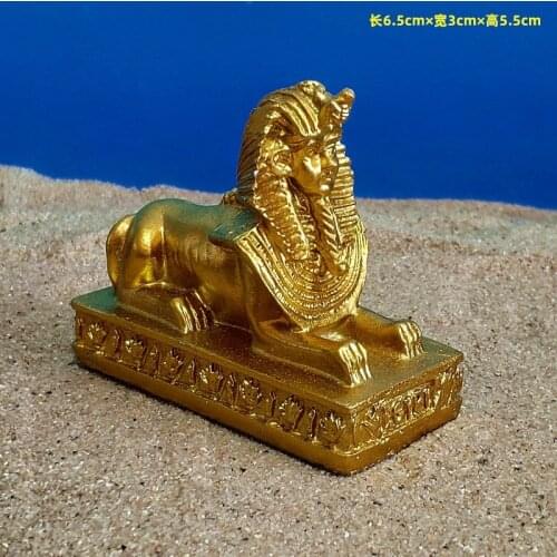 Pharaoh Sphinx Sphinx Khufu Mausoleum Sandware Egyptian Culture Toy Decoration