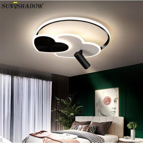 Home New Ceiling Ligth Modern Indoor 110v 220v Large Ceiling Lamp For Living Room Bedroom Dining Room Art Deco Led Light Fixture