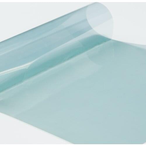 Window Tint SUNICE 50*100/200/300/500cm Car Auto Home Window Tint Film VLT 70% Blue Tinting High Heat Control Summer Solar Film