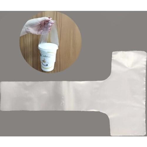 High-Grade Milk Tea Bag A Cup Of Plastic Bags Portable Environmental Protection T-Thick Section Of Soy Milk Bags ea Bags 200pcs