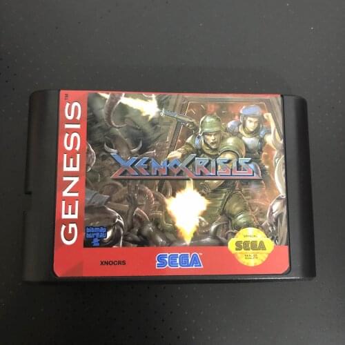 Xeno crisis_gold For Sega Mega drive 16 bit MD Games Card For Sega Mega Drive For Genesis