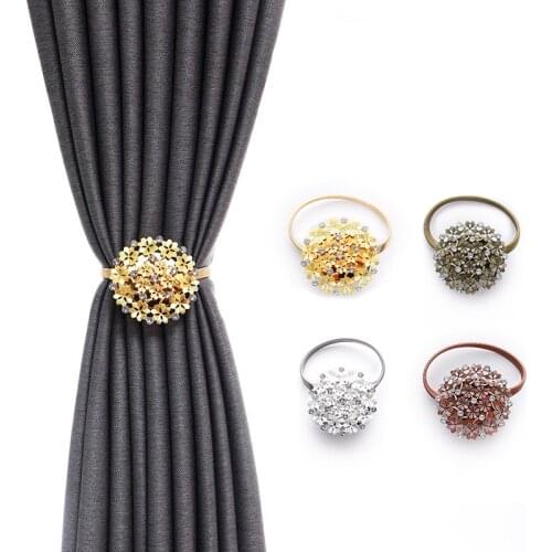 1 Piece Set Of magnet Curtain Strapsmagnetic Straps Rear Bracket Accessories Curtain Rack Cord Straps