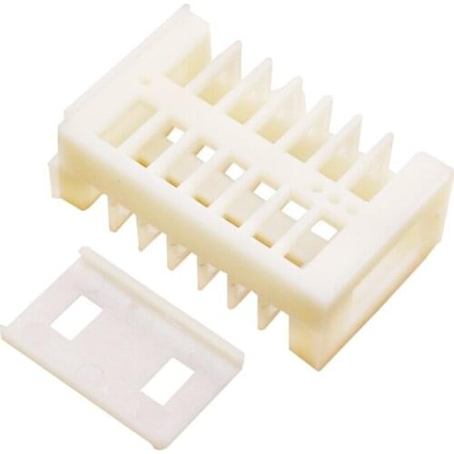 Beekeeping Tools Quality Apiculture Supplies M White Plastic Material 4.9 * 3 * 1.7cm Beekeeping Industry Bee Wang Cage 5 pcs