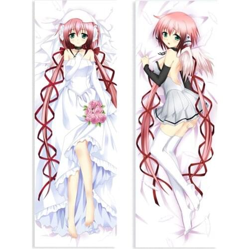 Anime Long Pillow Case Ikaros Cosplay Angel Icarus Cushion Cover Hugging Body Peach Skin Pillowcase fashion