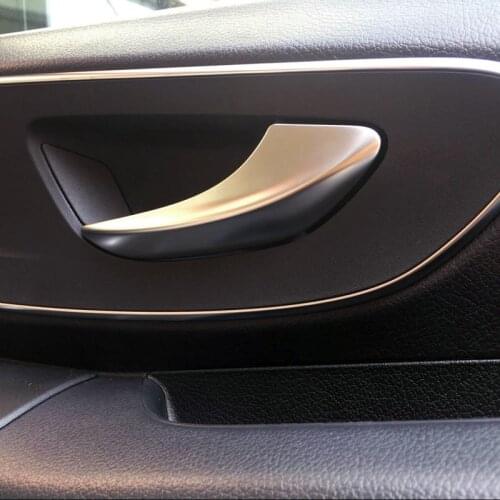 For Mercedes-Benz Vito W447 2014-2019 accessories ABS Matte Interior Front Door Handle Decorative Cover Trim Car Styling