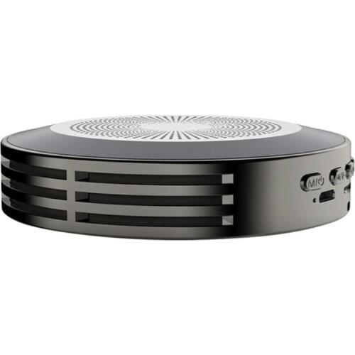 Wireless Bluetooth Speaker Portable Speaker with Dazzling Light Stereo Color Change Support TF Card