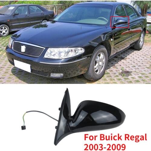 CAPQX 3/5 Wire For Buick Regal 2003 2004 2005 2006 2007 2008 2009 Hight Quality Rearview mirror Electric Rear view Mirror