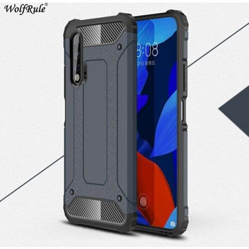 For Huawei Nova 6 Case Huawei Nova 6 Phone Bumper TPU & PC Armor Protective Hard Back Cover For Huawei Nova 6 Phone Case 6.57