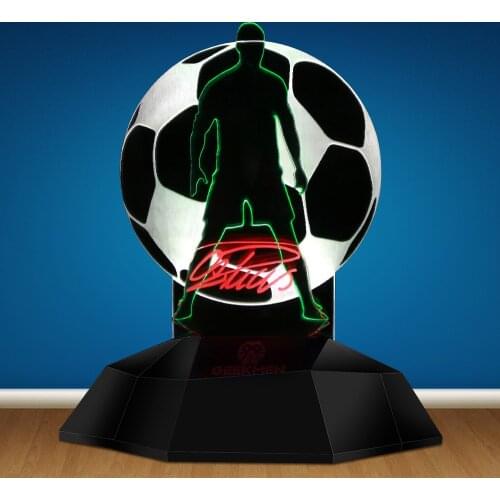 CR7 Cristiano Ronaldo 3D illusion Night Lamp Home Decor LED Night Light Portugal Football Fans Decorative Novelty Table Lamp