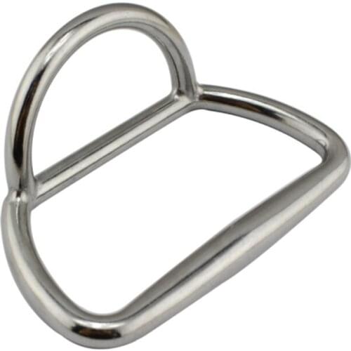 D-Ring Bow Lift Handle Marine Grade Stainless Steel Towing Ring Lifting Handle For Inflatable Boat kayaks Gray PVC Patch