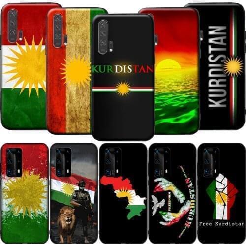 GX117 Kurdistan Flag for Huawei Y5P Y6P Y7A Y8P Y9A Mate 10 20 30 Pro Lite Nova 2i 3 3i 4 5 5T 7 SE P Smart Z