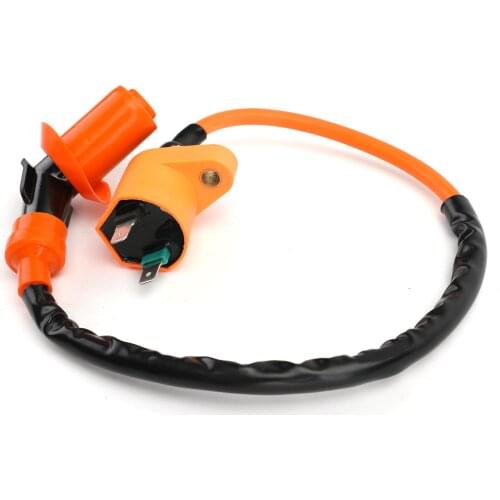 Performance Ignition Coil High Spark Plug Wire GY6 150cc 50cc Scooter ATV GoKart
