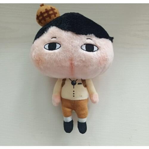 New Japan childrens Picture Book Cartoon PP Detective Plush Toy Doll Hand Puppets Kids Gift