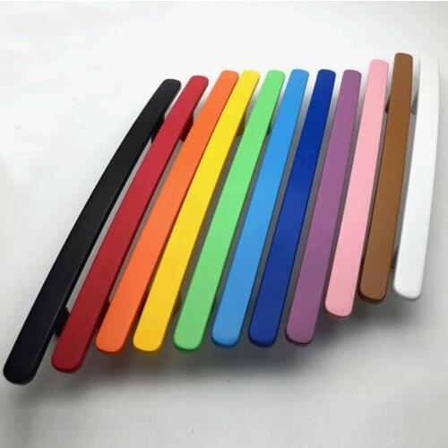 3" 3.78" 5" Colorful Drawer Pulls Handles Cabinet Door Handles Dresser Pull Handles Kids Blue Orange Yellow Red Pink Green