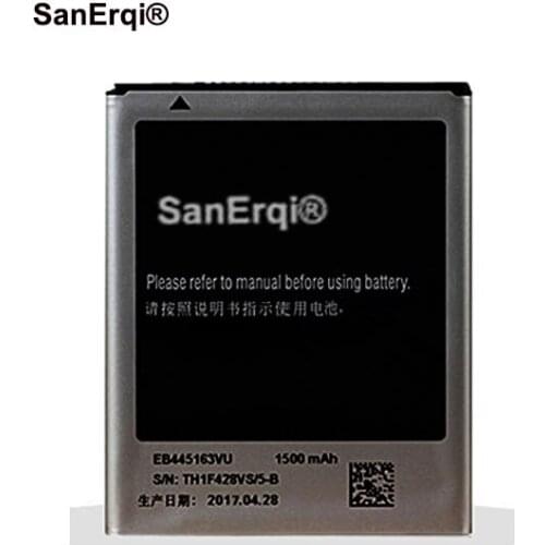 SanErqi EB445163VU for Samsung GT-S7530 GT-S7530E GT-S7530L Omnia M SCH-W999 for Samsung For Samsung S7530 W999 1500ma'h Battery