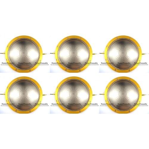 6PCS Replacement Diaphragm for 2450 2450H 2445 2446 Speaker Horn Driver 8Ohm