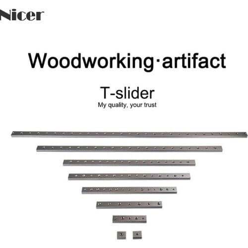 M6/M8 T-track Slider Sliding Nut Aluminum Alloy T Slot Nut For 30/45 Type T Tracks Jigs Screw Slot Fastener Woodworking Tools