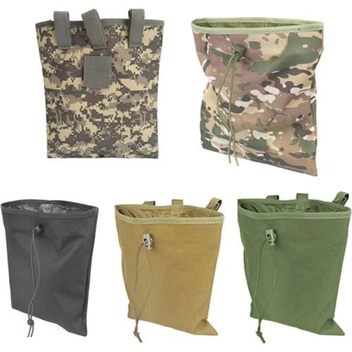 Tactical Dump Drop Reloader Pouch Bag Case Military Gun Magazine Molle Ammo Pack Hunting Outdoor Utility Rifle Magazine Pouch