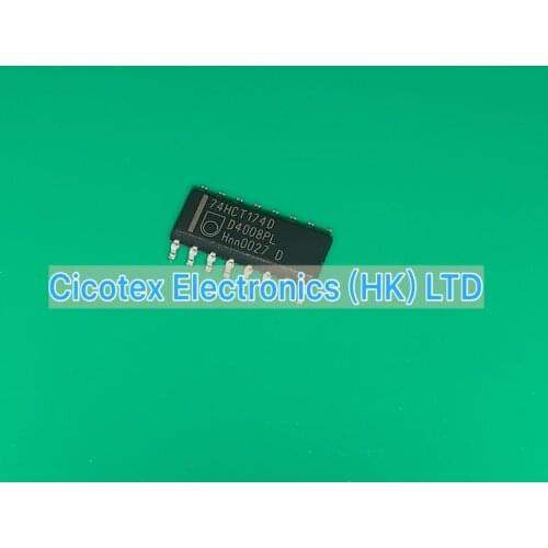 10pcs/lot 74HCT174D SOP16 74HCT174 D IC FF D-TYPE SNGL 6BIT 16SO 74HCT174D,653 74HCT 174D 74 HCT174D