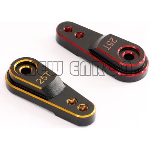 25T Metal Aluminum Steering Link Servo Arm 1PC for 1/10 RC Crawler Car Traxxas TRX4 TRX-4 T-4 Defender NEW ENRON 1:10