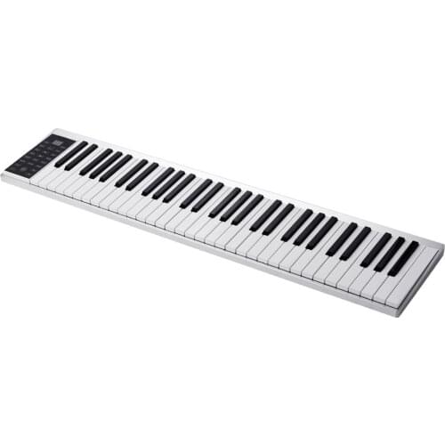 61 Keys Electronic Piano Keyboard MIDI Output 128 Tones 128 Rhythms 14 Demo Songs Recording Programming Playback Tutorial