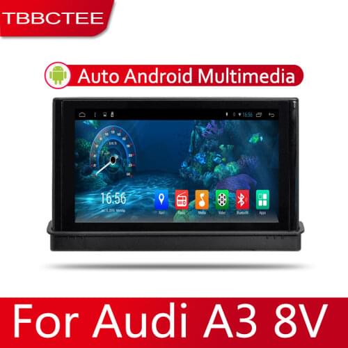 7 HD 1080P IPS LCD Screen Android 8 Core For Audi A3 8V 2014~2018 Car Radio BT 3G4G WIFI AUX USB GPS Navi Multimedia