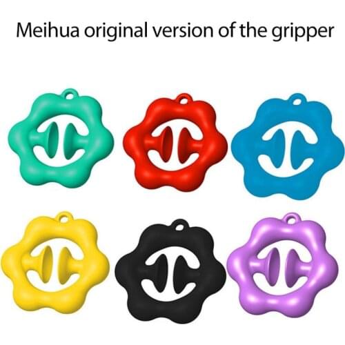 Anti Stress Finger Hand Grip Stress Reliever Fidget Toy Adult Child Simple Dimple Stress Toys Decompression fitness grip ball