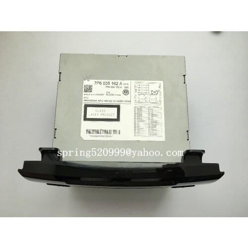 Alpine 6 Disc CD changer Audio Media For VW RCD550 7P6035162B P6035195D VW Touareg 7P Stereo Radio with touch screen car audio