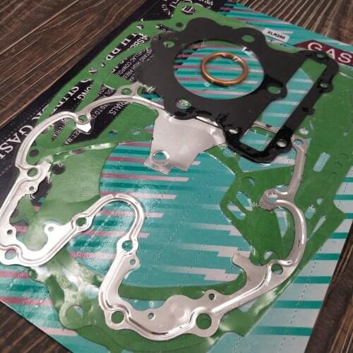 Motorcycle Engine Parts Cylinder Gasket Kit Block Head Cover Gasket Set Overhaul Pad For Honda XR250 XR 250 1985-1995 XLR250