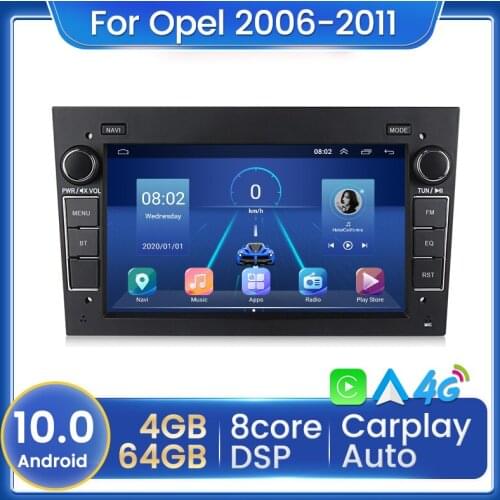 DSP RDS 8 Core Car radio 2 din android 10 with screen For Opel Vauxhall Astra Antara Meriva Vivaro Combo Signum Vectra Corsa GPS