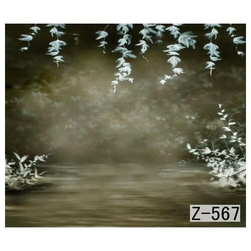 Mysterious Forest Backdrop, 10ft x 10ft Hand Painted Photography Background