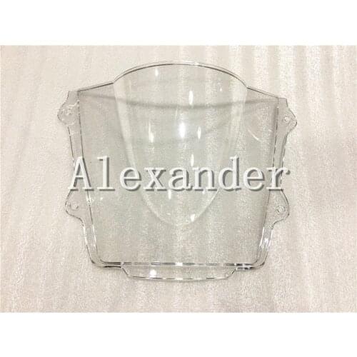 HotSale For Honda CBR 600 RR F5 2013 2015 2016 2017 2018 White Windshield WindScreen Double Bubble CBR600 cbr 600 rr RR CBR600RR