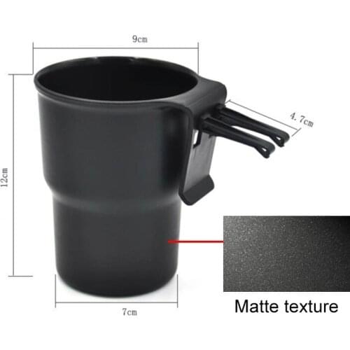 Multifunctional Car Water Cup Holder Hanging Storage Box Mobile Phone Holder Air Outlet Trash Can