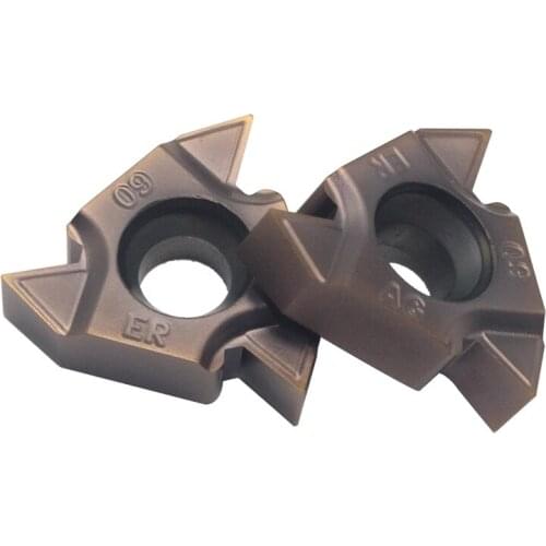 16ERM AG60 LF6018 20PCS CNC Carbide Insert Lathe Cutter Tool carbide threading inserts hreading blade for stainless steel