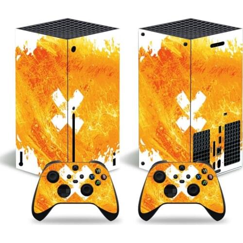 NEW Symbol Style Skin Sticker Decal Cover for Xbox Series X Console and 2 Controllers Xbox Series X Skin Sticker Viny 1