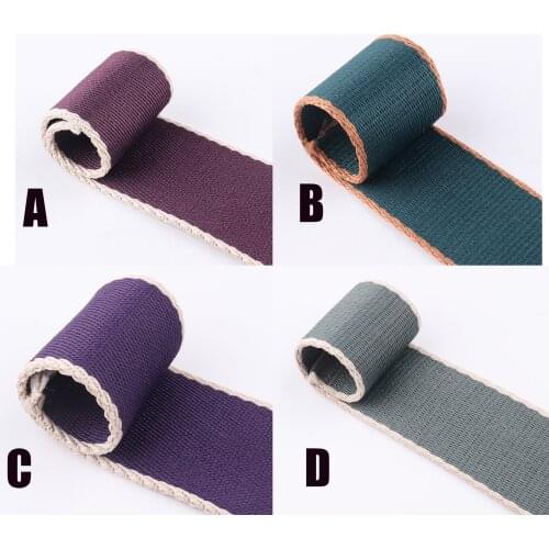 38mm(1.5") Striped Webbing Ribbon Belt Strap Canvas Webbing strap For Bag Tote Cotton sewing for Handbag Leash Craft