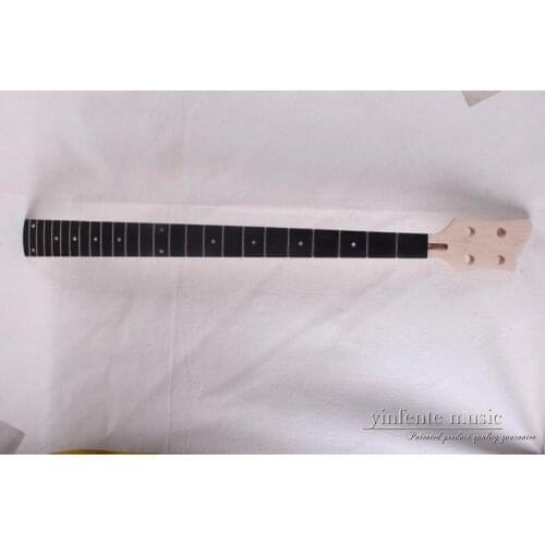 Bass guitar Neck nut width: 1.52 inch = 3.85cm. And heel width 2 1/2inch = 6.35cm (see picture). With a white bone neck nut