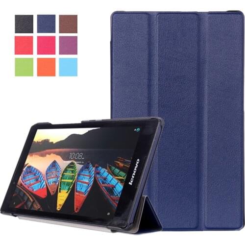 Slim Lightweight Flip Stand PU Leather Magnet Shell Funda Capa Cover Case For Lenovo Tab3 8.0 TB3-850F 850M 8 inch Tablet Coque