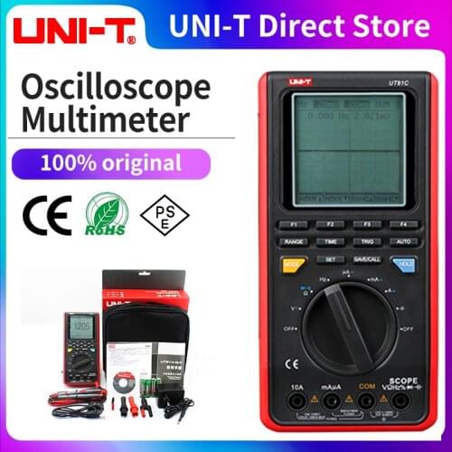 UNI-T UT81C oscilloscope digital multimeter mini oscilloscope input high sensitivity diode USB interface UT81B
