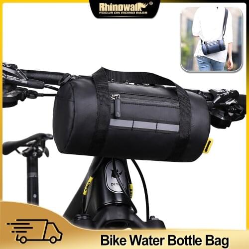 Rhinowalk Bicycle Bag Handlebar Bag Big Capacity Front Tube Cycling Bag Multifunctional Riding Tool Pack Basket Accessories