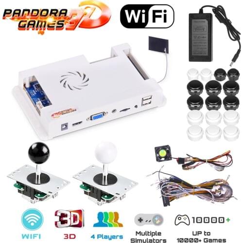 WIFI Download Games Pandora Games 3D 2448 in 1 2D/3D Arcade Full Kit Tens of Thousands in the Built-in Game Market