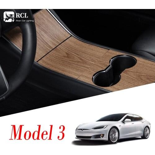 For Tesla Model 3 Central Control Panel Protective Patch Car Accessories Stickers Automotive Protective Decoration Goods