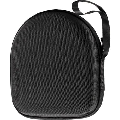 Hard Shell Protective Pouch Pressure-resistant Dust-proof Sports Headphone Storage Pouch with Hand Strap for JBL T510BT