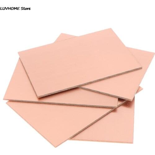 5pcs 7*10CM Reinforced Copper Single Side Circuit Board Copper Clad Plate Laminate Universal PCB Circuit Board