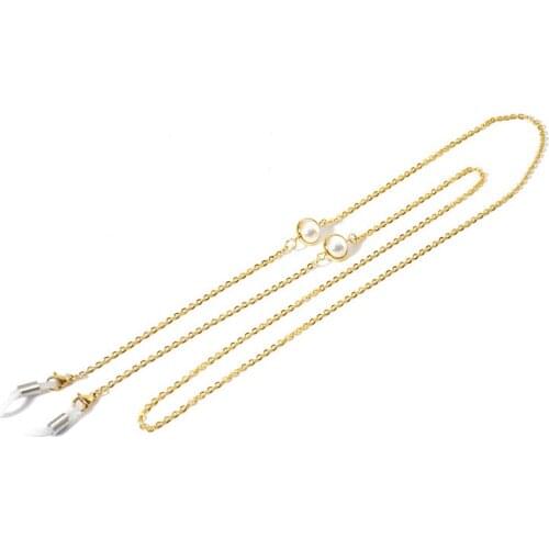 Glasses Chain Pendant Beads Stainless Steel Ladies Accessories Sunglasses Necklace Gifts