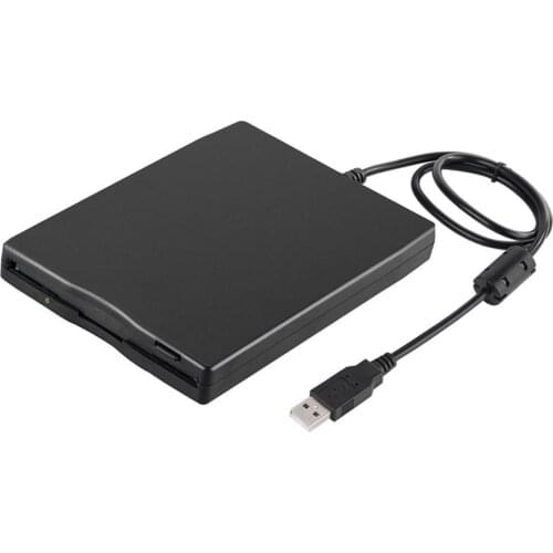 Portable 3.5 Inch USB Mobile Floppy Disk Drive Portable 1.44MB External Diskette FDD For Laptop PC USB Plug-and-play Connection