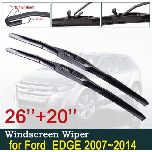 For Ford EDGE 2007 2008 2009 2010 2011 2012 2013 2014 Car Wiper Blade Front Windshield Windscreen Wipers Car Accessories
