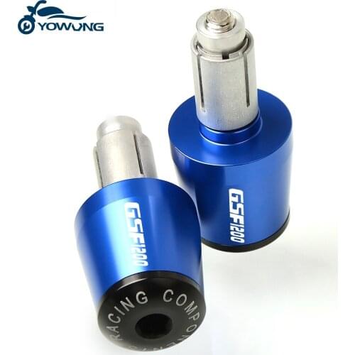 For SUZUKI GSF1200 BANDIT GSF 1200 2001 2002 2003 2004 2005 2006 Motorcycle CNC 22MM Handlebar Grips Handle Bar Cap End Plugs