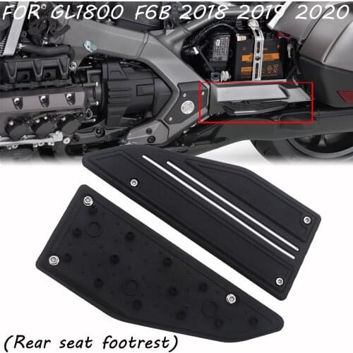 For Honda Gold Wing GL1800 2018 GL 1800 F6B GL1800 2018-2020 pair of motorcycle passenger rear seat pedals